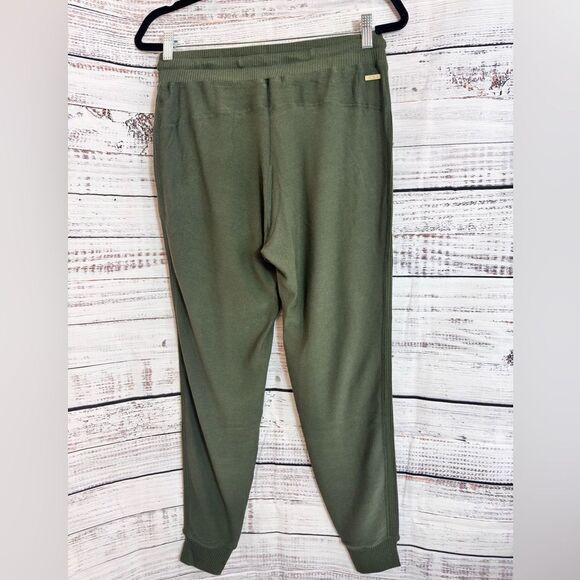 Alala SweatPants Womens Size‎ Medium High Rise Jogger Army Green athleisure knit - Picture 4 of 15
